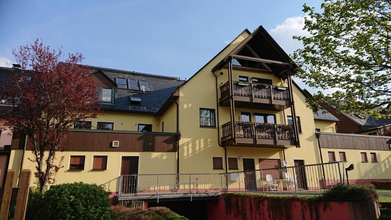 Ferienwohnung Korn Mit Tiefgarage Und Skiraum Oberwiesenthal Kültér fotó
