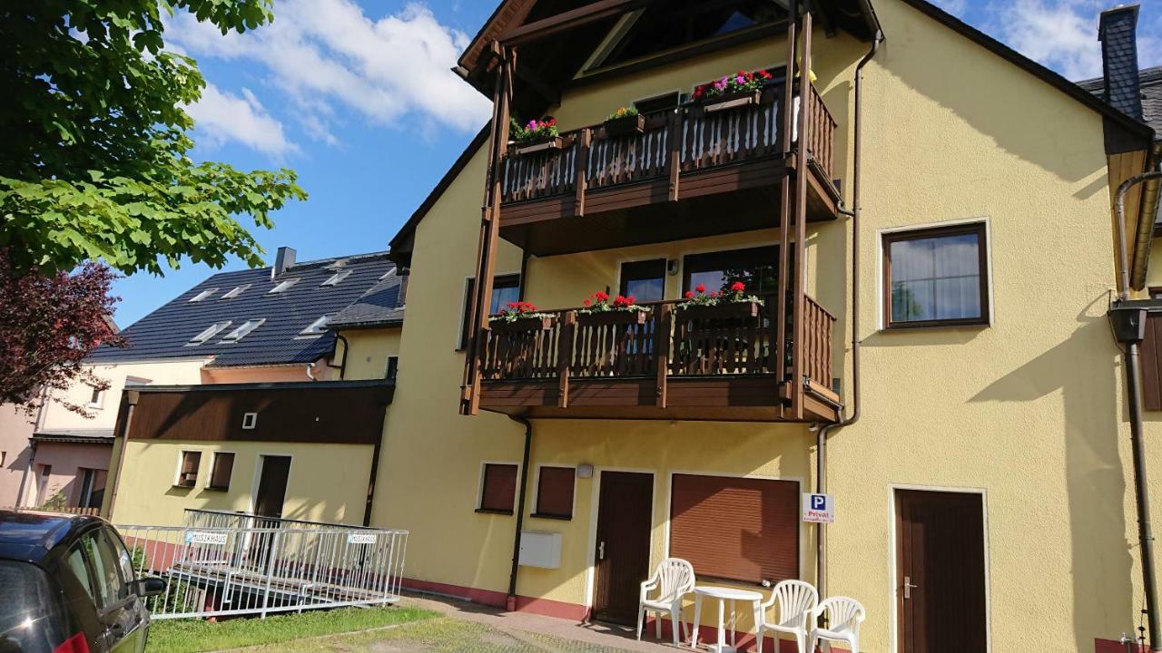 Ferienwohnung Korn Mit Tiefgarage Und Skiraum Oberwiesenthal Kültér fotó