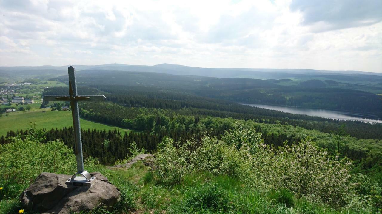 Ferienwohnung Korn Mit Tiefgarage Und Skiraum Oberwiesenthal Kültér fotó